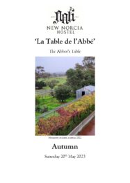The Abbot's Autumn Table